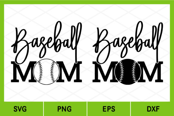 Baseball Mom Graphics & Print Templates Review
