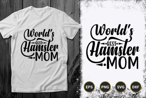 Hamster Mom Graphics for T-Shirt Designs & Branding