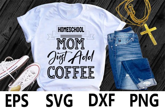 Homeschool Mom Graphics for T-Shirt Designs