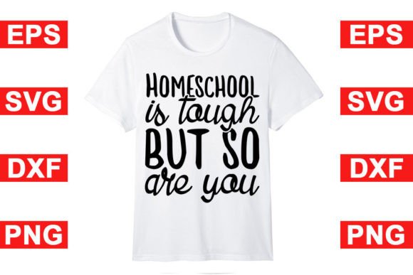 Homeschool Mom T-Shirt Design: Graphics for Brands