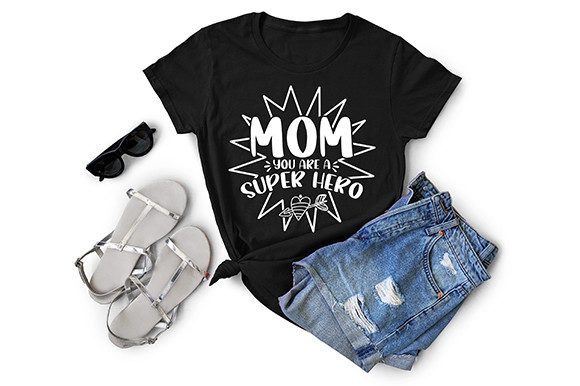 Mom Super Hero Graphics & T-Shirt Designs Review